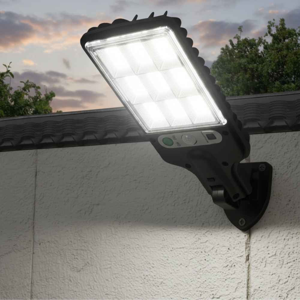 Solar-LED-Strahler mit Fernbedienung