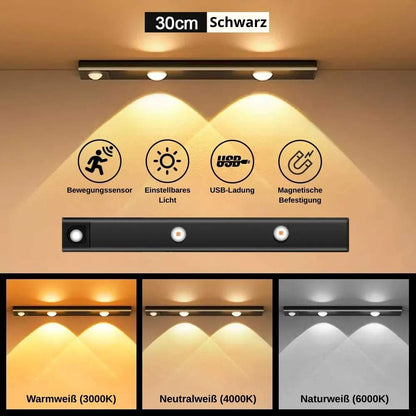 LED-Schrank- und Regalleuchte mit Bewegungssensor