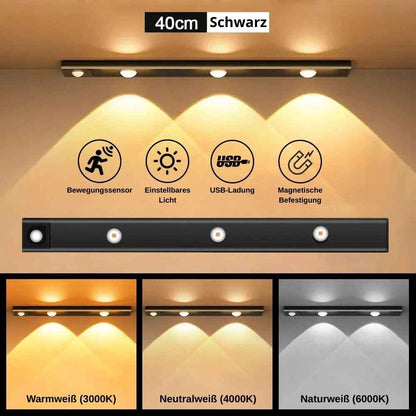 LED-Schrank- und Regalleuchte mit Bewegungssensor